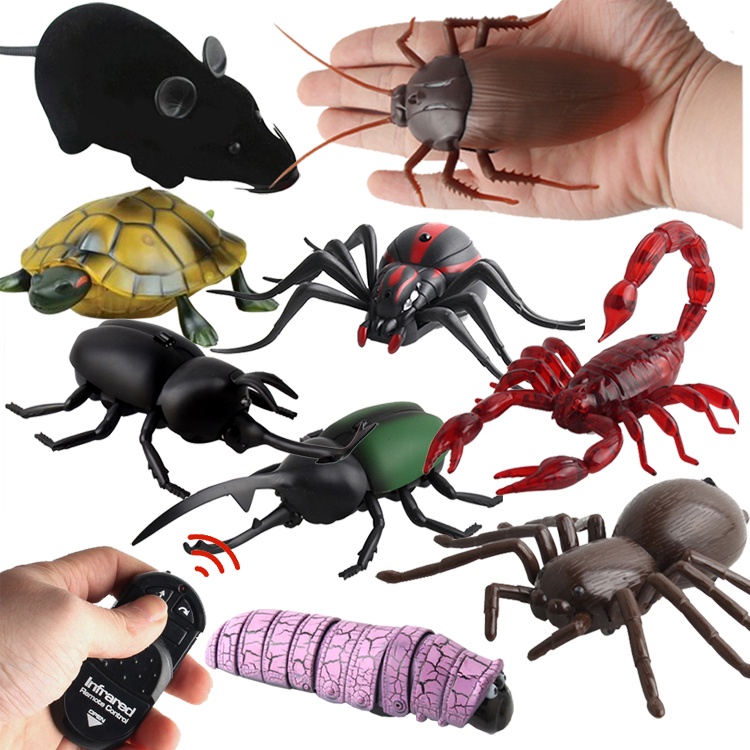 Horror Simulation Remote Control Electric Snake Halloween Prank Toys ...