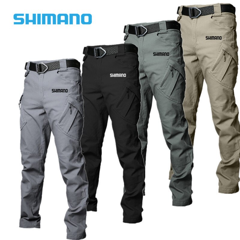 SHIMANO Men Pants Fishing Pants Breathable Outdoor Hiking Camping