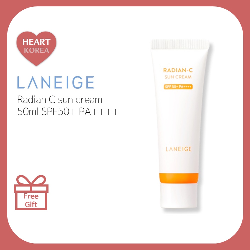 Laneige RadianC Sun Cream 50ml SPF50+/PA++++ face sunscreen Shopee