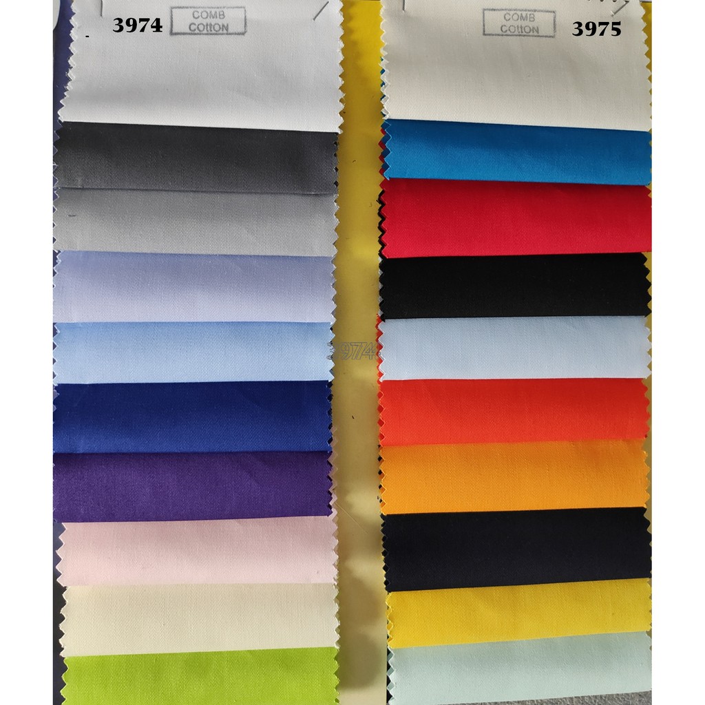 Comb Cotton Mix Fine Mini Twill Fabric 58 inch Kain Comb Cotton Mix Fine Mini Twill Bidang 58 inci RM12semeter Shopee Malaysia