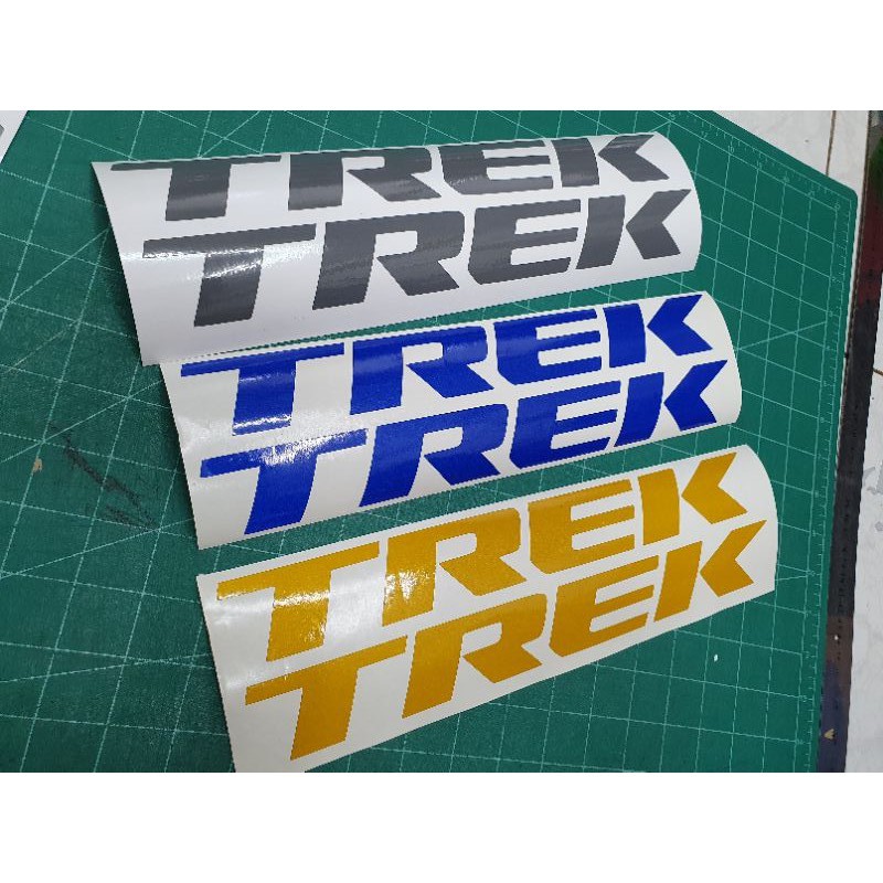 Sticker Sticker TREK Available In Many Colors You Can Order It Attach ...