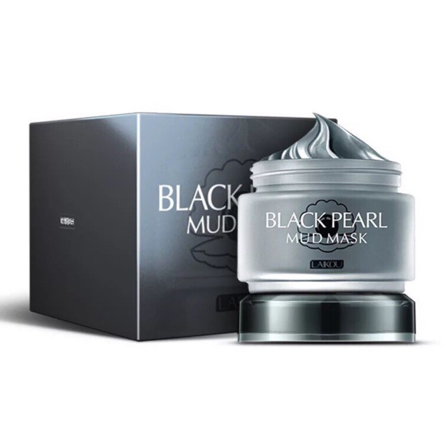 [Genuine] Laikou Black Pearl Mud Mask Brightens Dark Spots In China ...