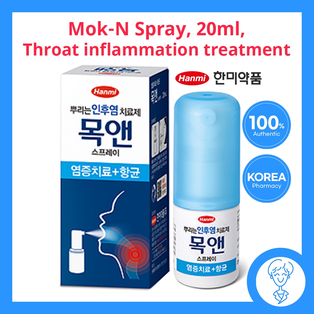 MokN Spray, 20ml, Throat inflammation treatment, Sore Throat Spray