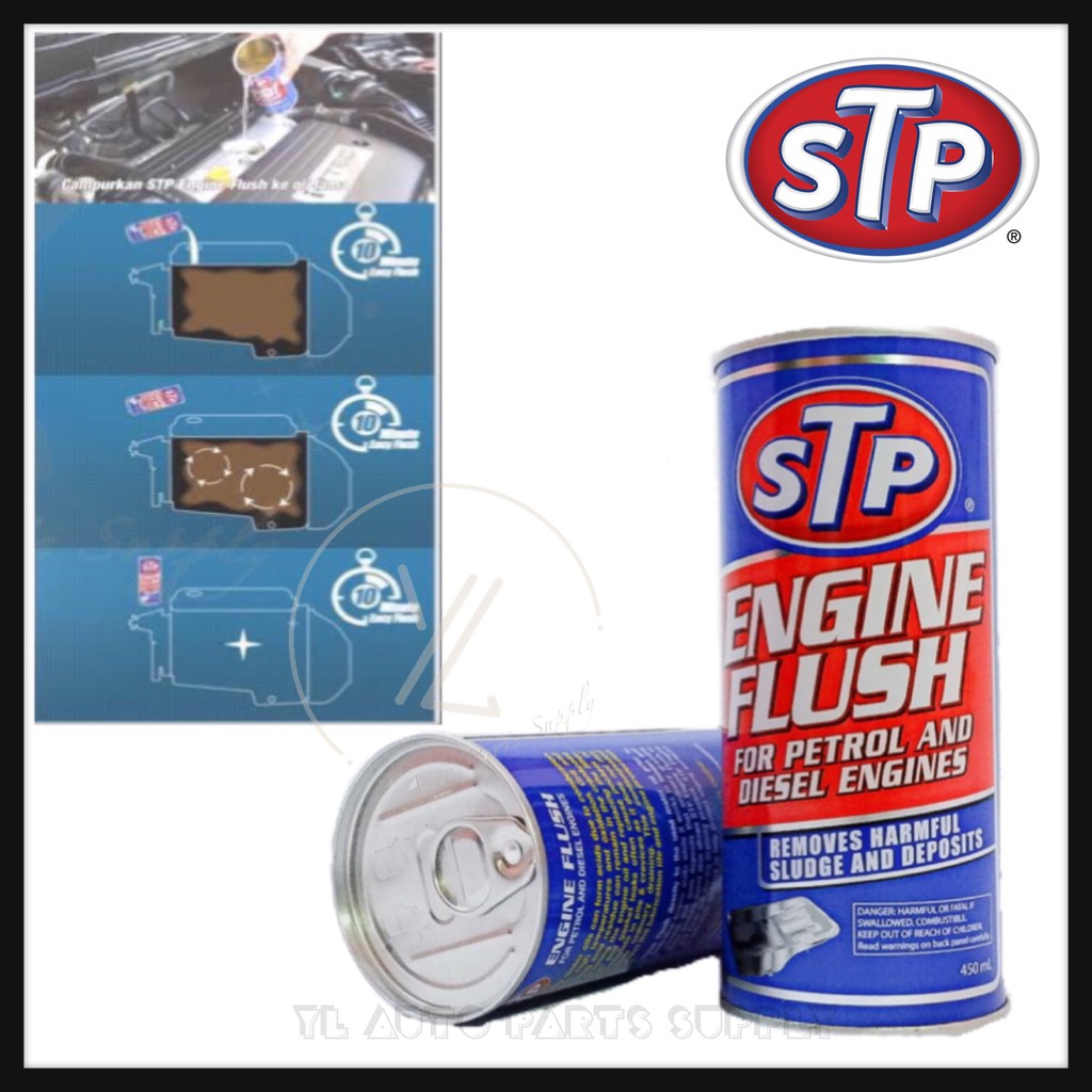 STP Engine Flush For Petrol and Diesel Engine (450mL) Shopee Malaysia