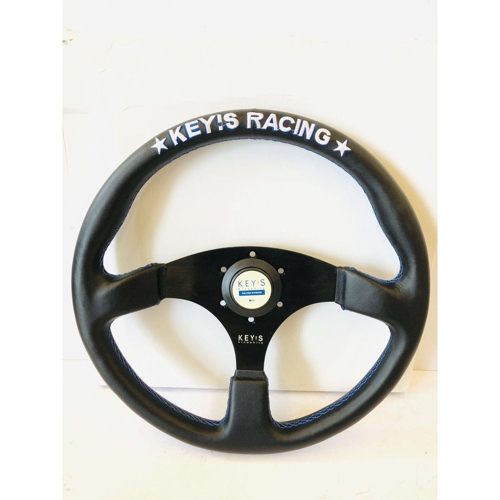 KEYS RACING STEERING WHEEL universal 14 inch | Shopee Malaysia