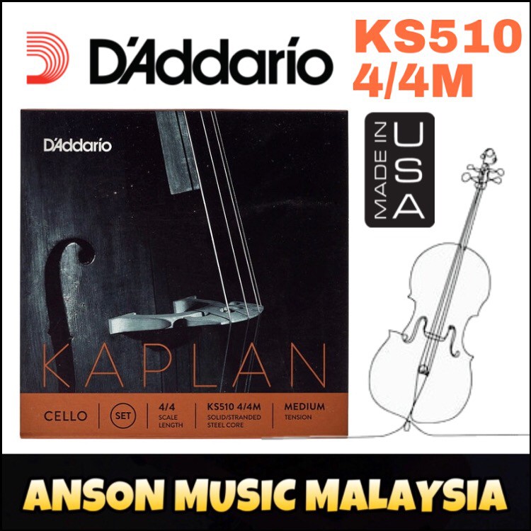 Corda Singola D'Addario Helicore Per Violoncello 4/4 - Tensione Media, Anima In Acciaio - Foto 4