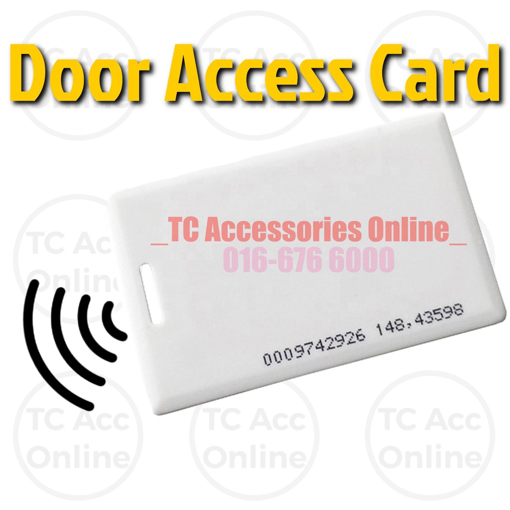 Door Access Mango Card RFID Tag ID Proximity Door Card 1 Piece Shopee