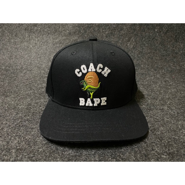 READY STOCK‼️A BATHING APE X COACH SNAPBACK HAT | Shopee Malaysia