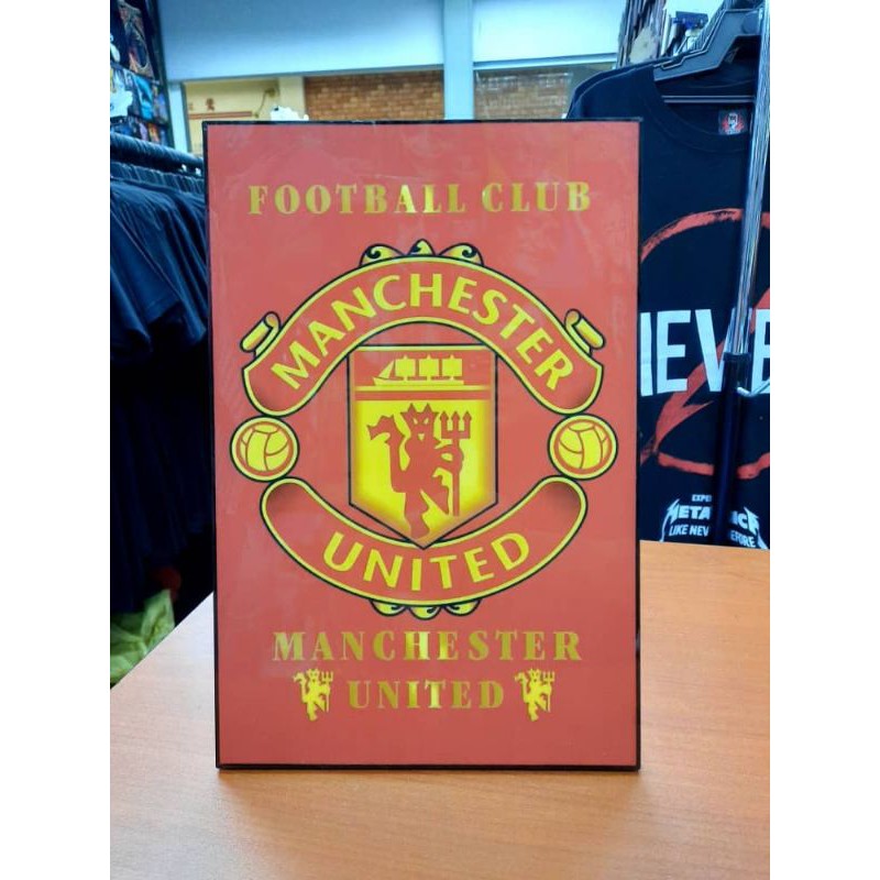 Manchester United Frame Plaque | Shopee Malaysia