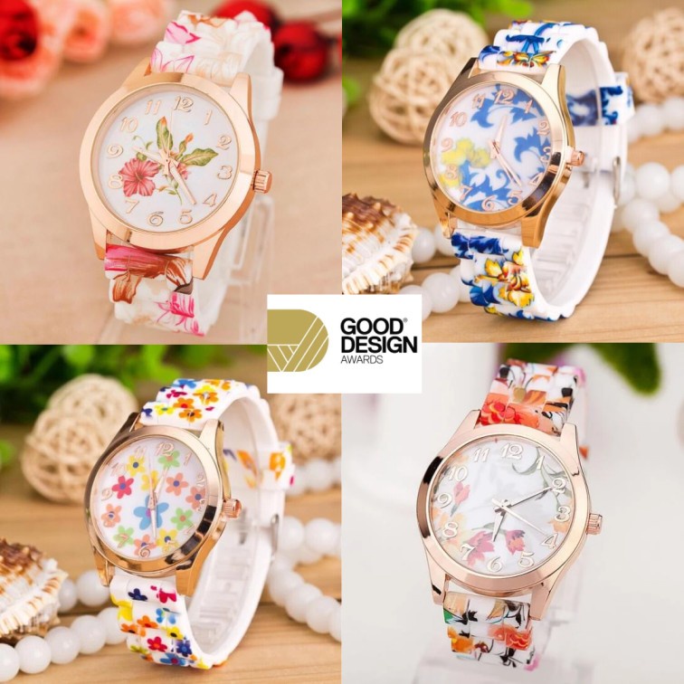 Geneva sales floral watches