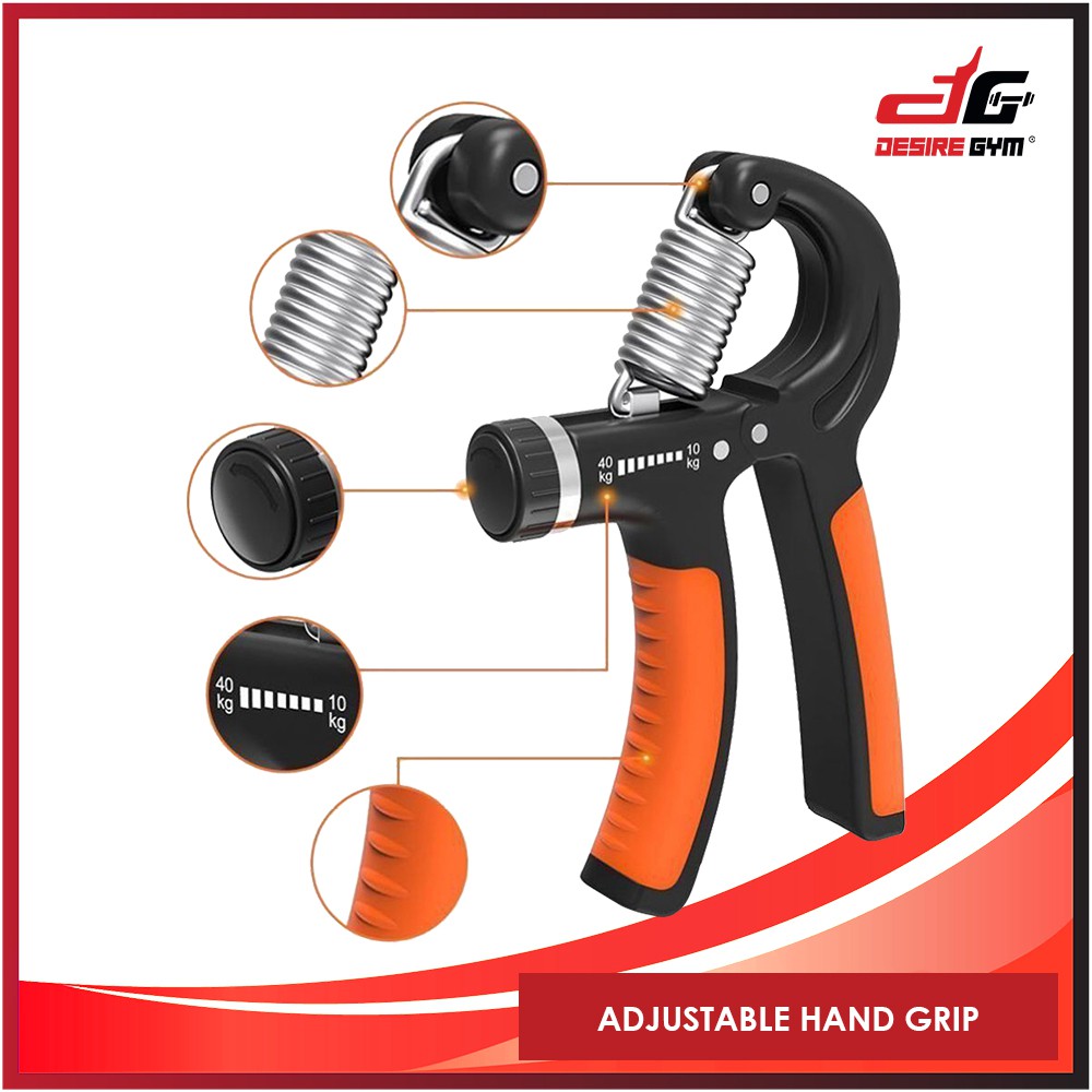 🔥HOT🔥 Gym Hand Grip Adjustable Heavy Hand Power Gripper For Strength