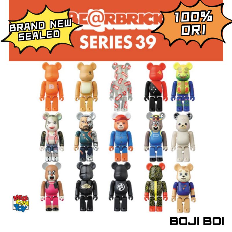 Original Medicom Toy Bearbrick 100% Blind Box Series 39 7cm Bearbricks ...