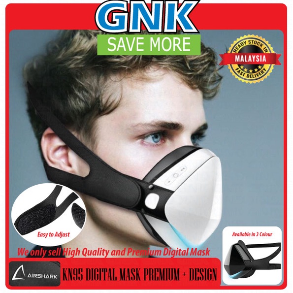 [ GNK ] AIRSHARK T95 PREMIUM EDITION SPORTS ELECTRONIC REUSABLE FACE