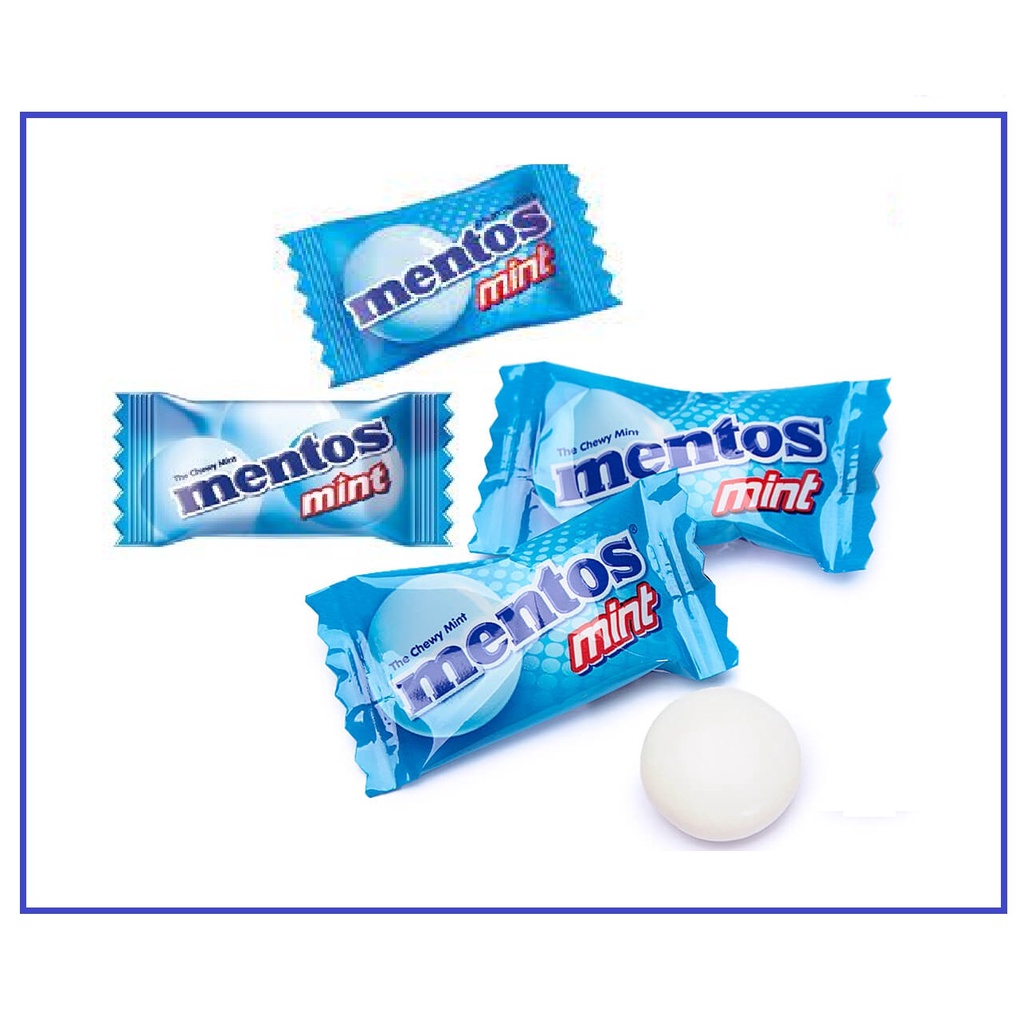 Mentos Mint Chewy Candy Sweets Gula-gula Mentos Mint | Shopee Malaysia
