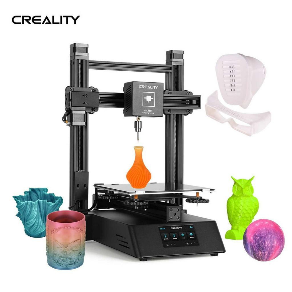 Creality 3D CP-01 3 in 1 3D Printer 200*200*200mm Build Volume 4.3 Inch ...