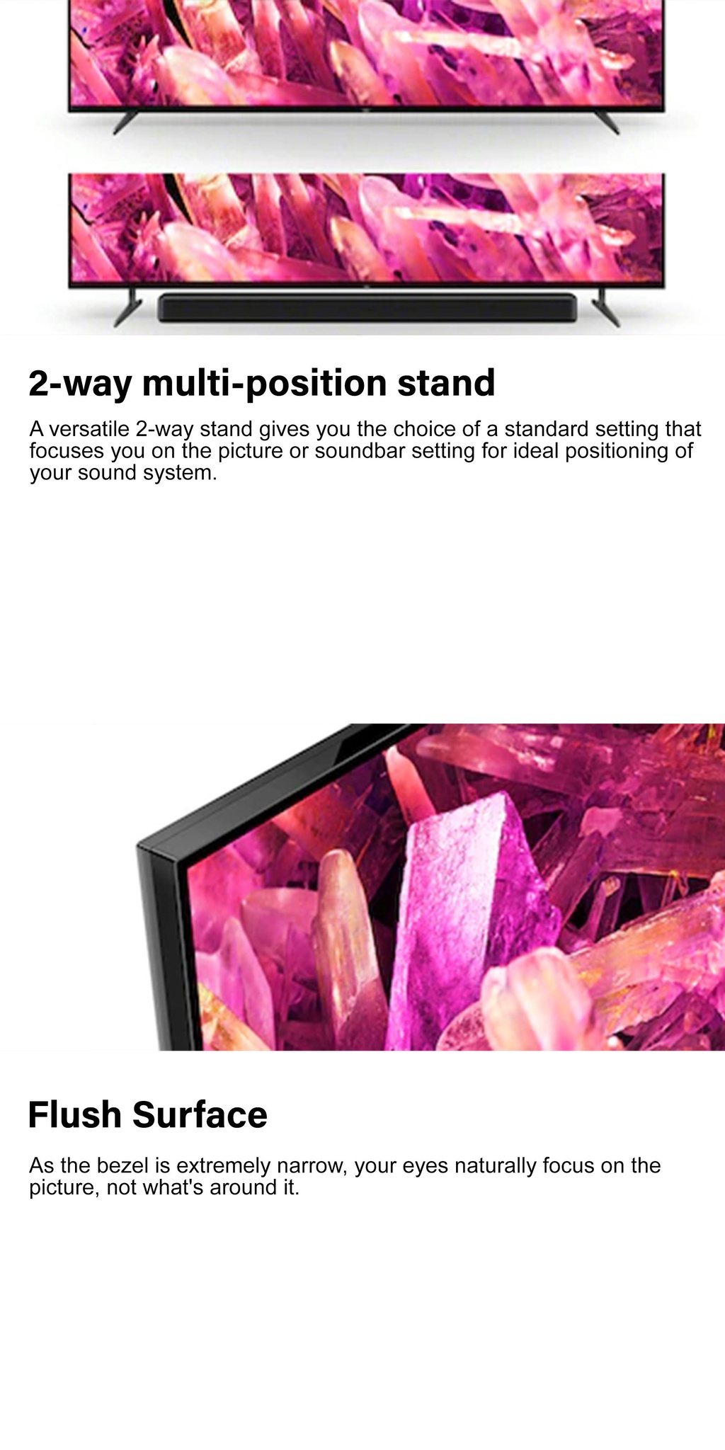 Sony XR-85X90K 85 Inch 4K UHD BRAVIA XR Full Array LED TV Google TV ...