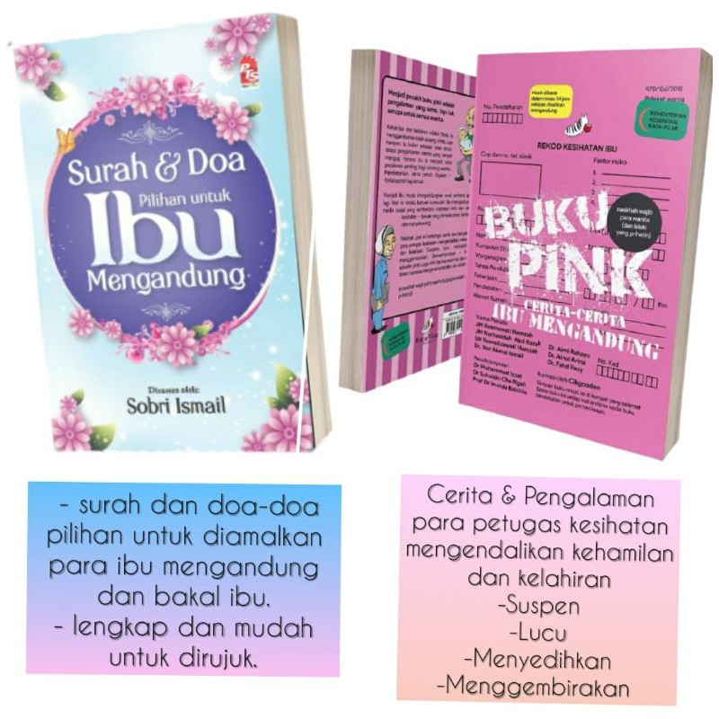 Buku Surah Dan Doa Pilihan Untuk Ibu Mengandung Amalan Wanita Hamil