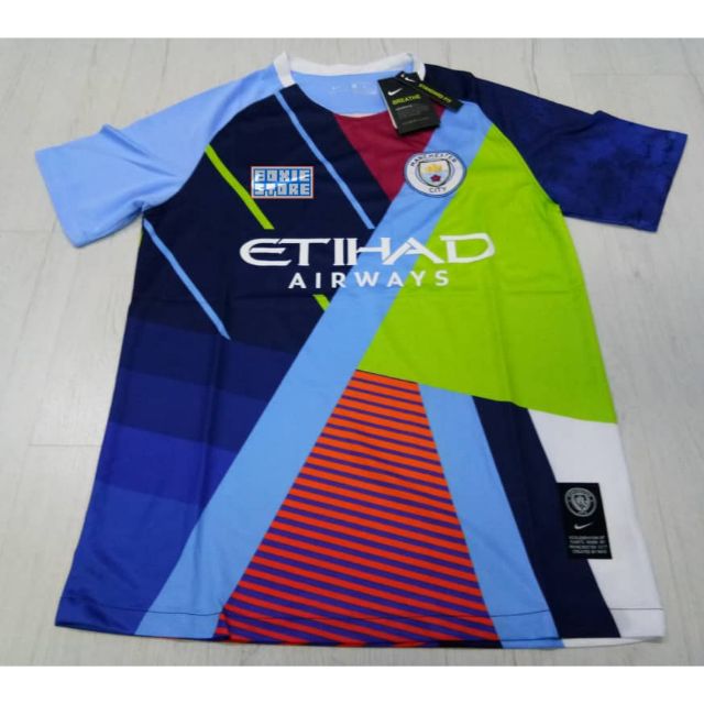 OMG Manchester City 2019 celebration Mashup Jersey ready stock ship tommorrow Shopee Malaysia