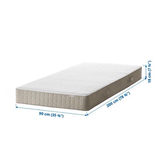 Ikea hafslo king size outlet mattress