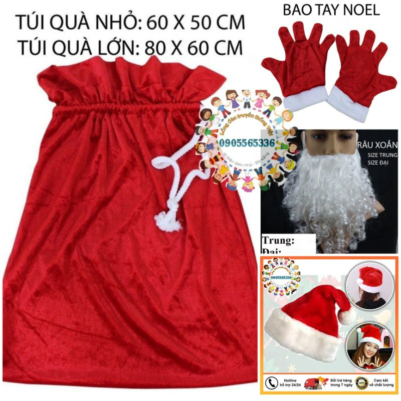 Santa Claus Costume Accessories For Adults Christmas Gloves Christmas