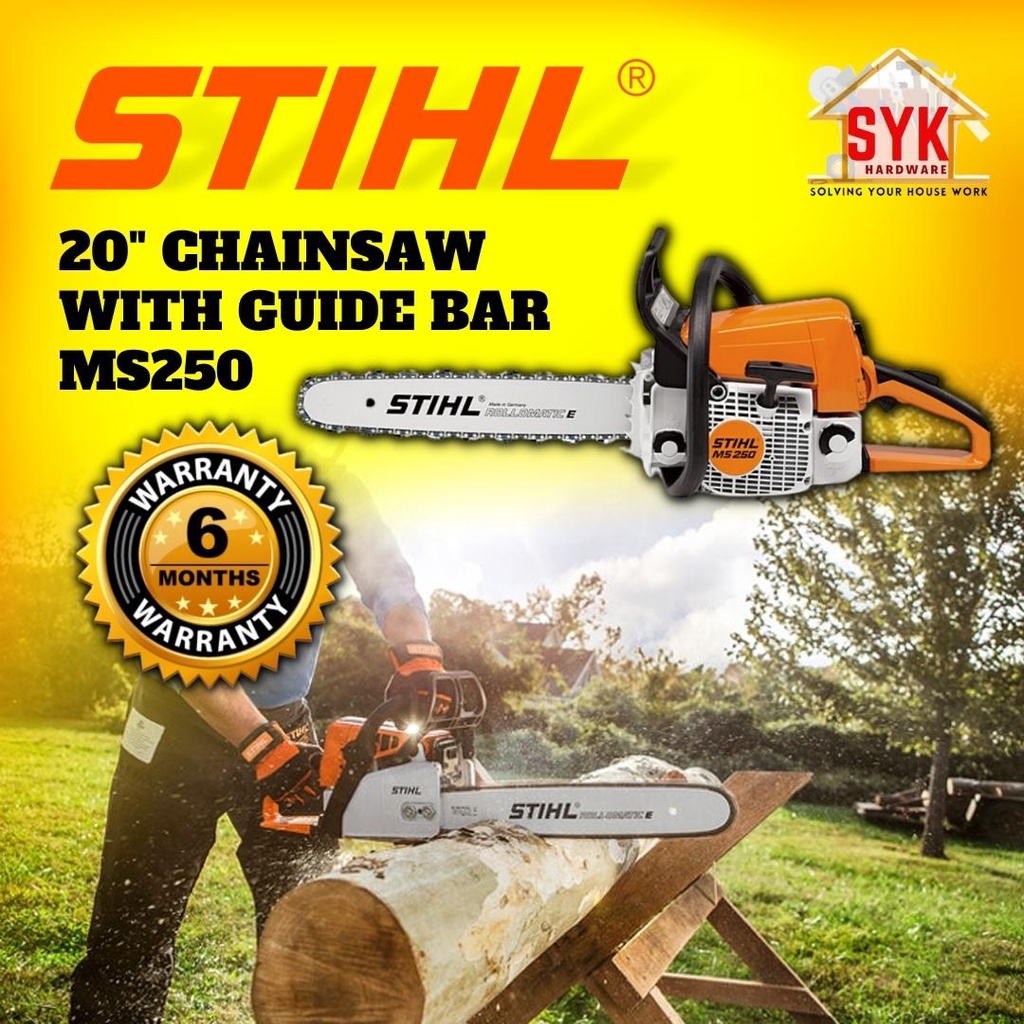 Stihl 20 inch store bar chainsaw