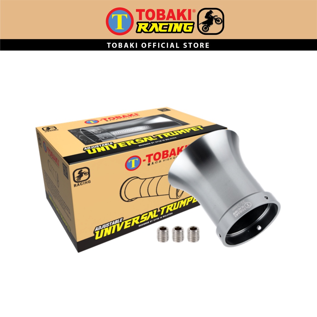 TOBAKI RACING CNC ADJUSTABLE UNIVERSAL TRUMPET CARBURETOR | Shopee Malaysia