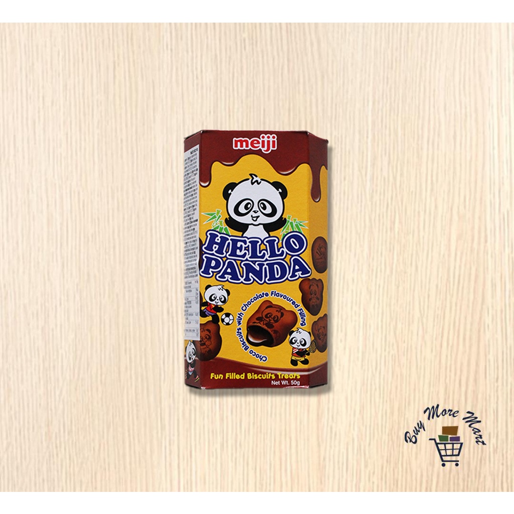 Meiji Hello Panda Double Chocolate 43g Shopee Malaysia