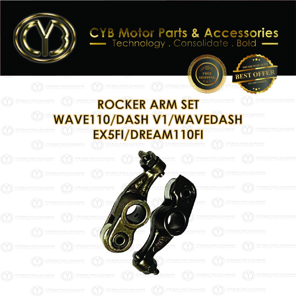 Rocker Arm Set HONDA WAVE110 DASHV1 WAVEDASH EX5FI DREAM110FI Set ...