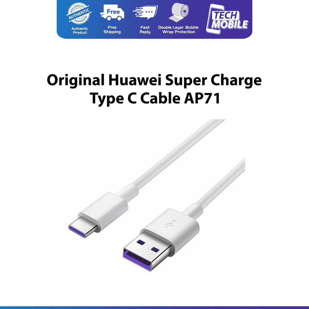 Cable Usb A Tipo C Huawei Super Charge Ap71