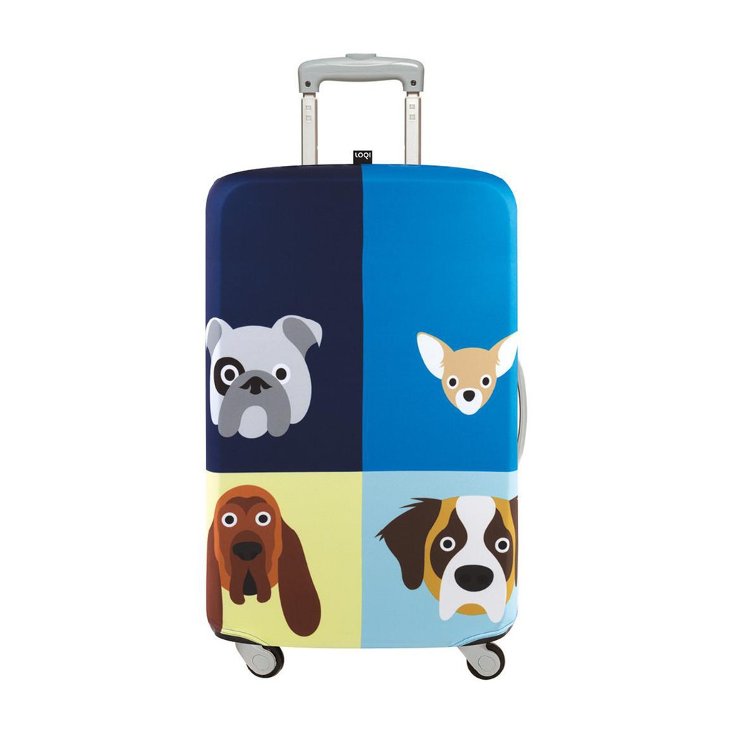 Portadocumenti LOQI Con Zip - Design Cani E Gatti, 3 Pezzi Multicolore, 100% Poliestere - Foto 5