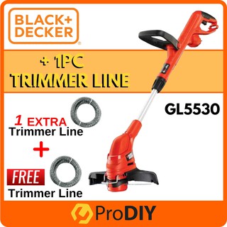 BLACK+DECKER GL5530-B1 STRING TRIMMER LAWN & GARDEN TOOLS BLACK+DECKER  MACHINERY Melaka