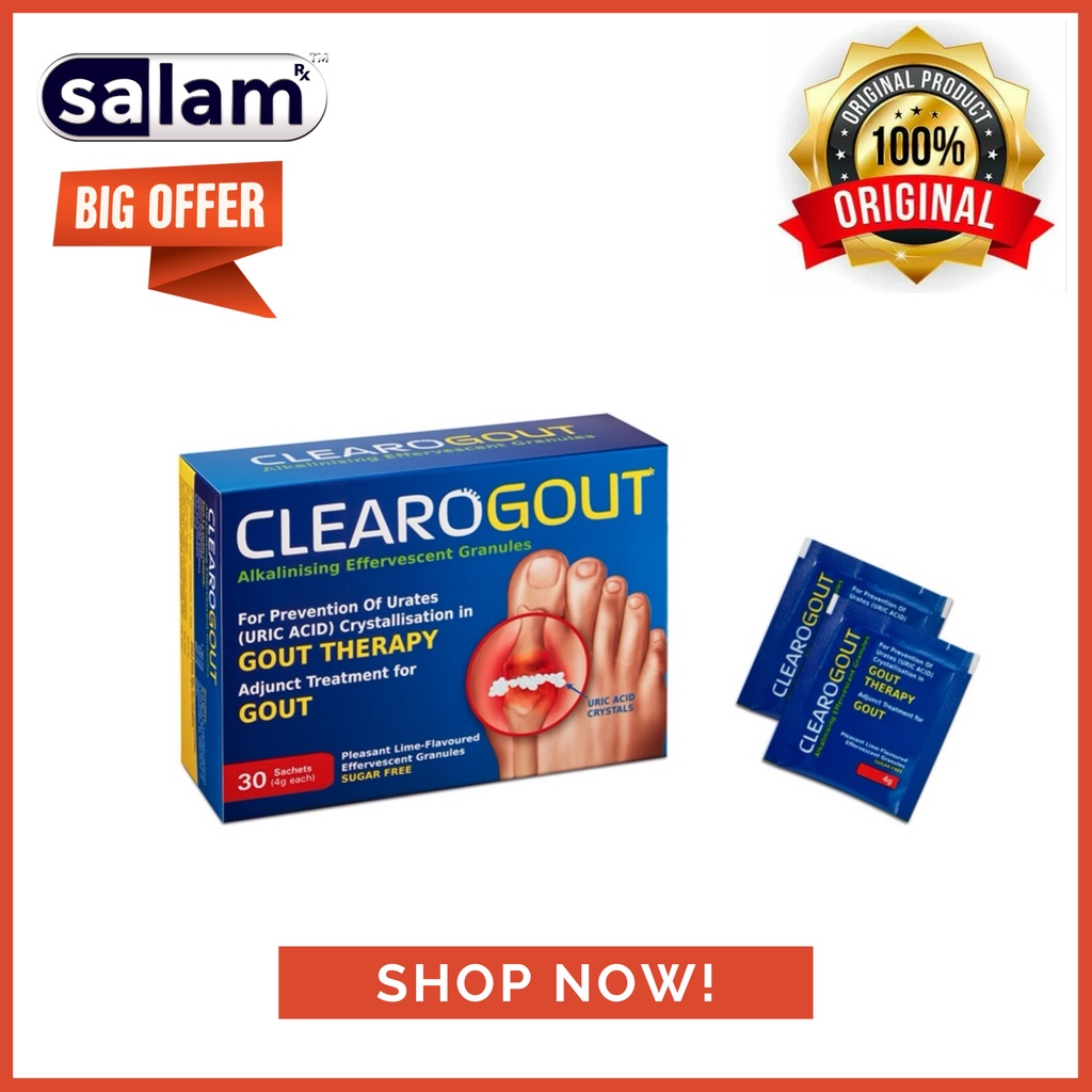 CLEAROGOUT ALKALINISING EFFERVESCENT GRANULES LIME FLAVOURED SUGAR FREE