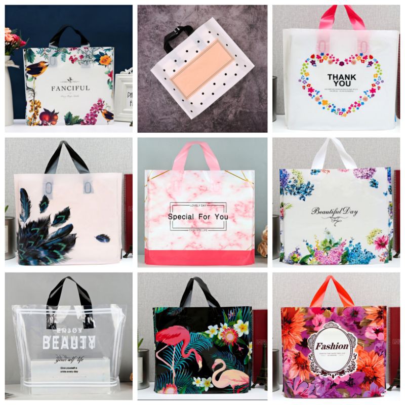 Thank you shopping bags (>10 design) | Shopee Malaysia