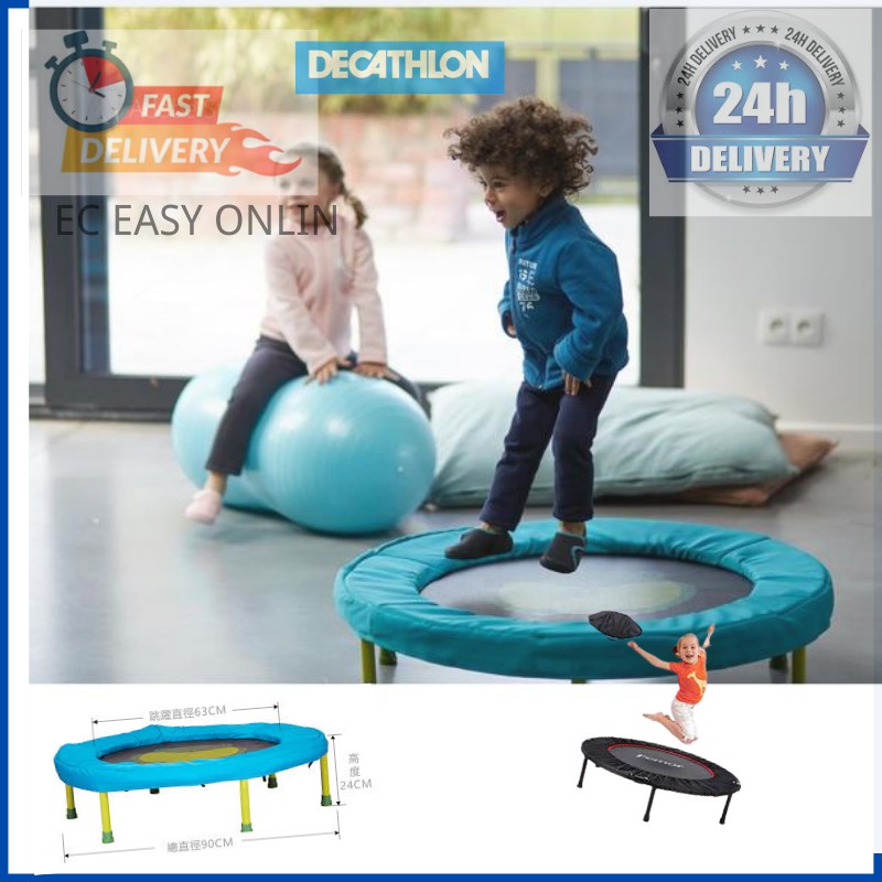 Mini trampoline baby gym