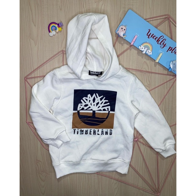 Timberland hot sale white sweatshirt