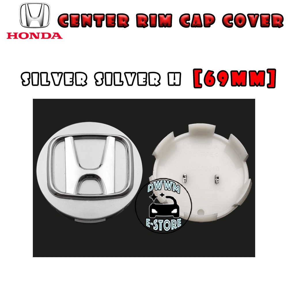 4 units Honda Rim Cap 58mm 69MM Wheel Center Caps Emblems Tyre Caps