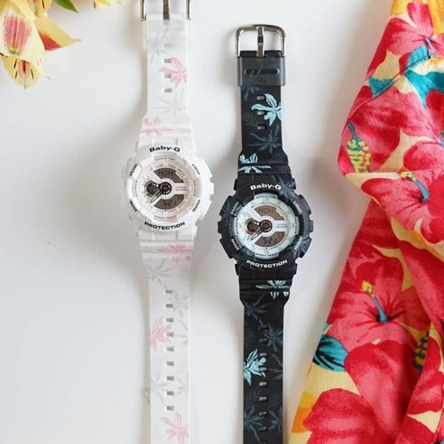 Baby g shock floral hot sale