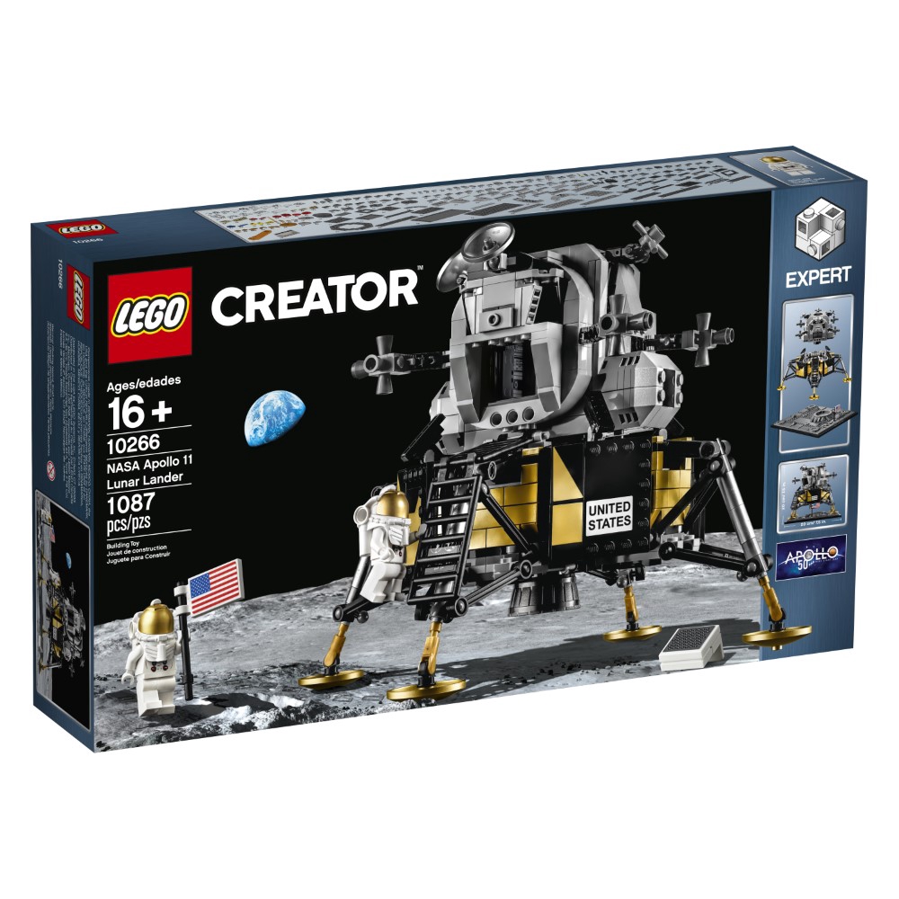 10266 LEGO Creator Expert NASA Apollo 11 Lunar Lander | Shopee Malaysia