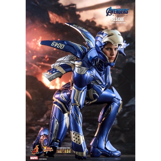 Hot Toys 1/6 MMS538D32 Avengers EndGame Iron Man MK49 Mark XLIX Rescue ...