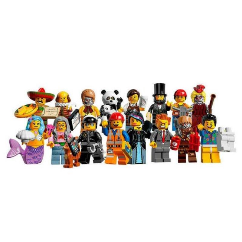LEGO CMF 71004 The Lego Movie Series 1 Minifigure SET OF 16) NEW Shopee Malaysia