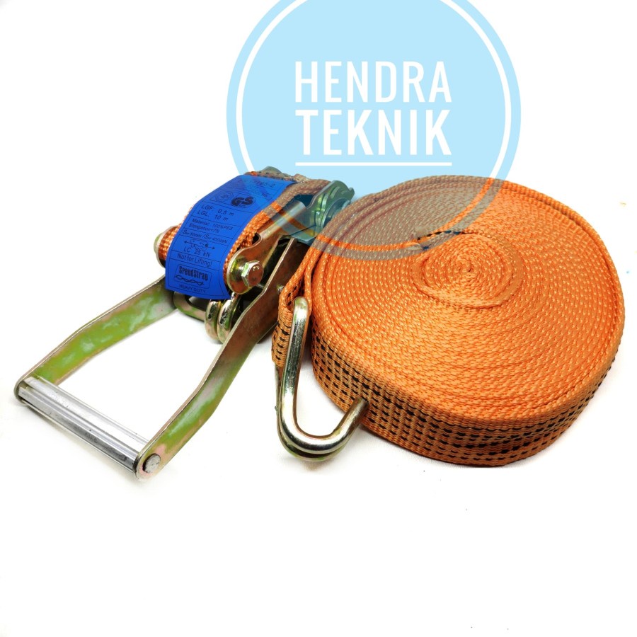 RACHET TIE DOWN 2 INCH X 10M 12M 15M SS KREK ROPE 50MM CARGO LASHING ...
