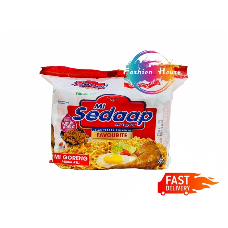 Mi Sedaap Goreng Asli (5x90g) | Shopee Malaysia