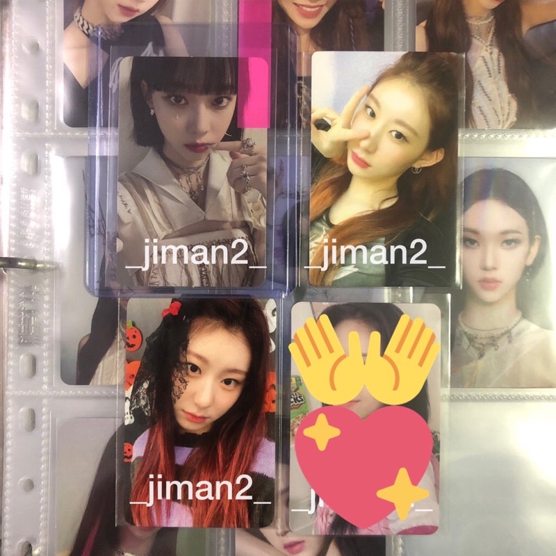 [OFFICIAL/SET] AESPA WINTER SYNK DIVE AND ITZY PHOTOCARD PC | Shopee ...