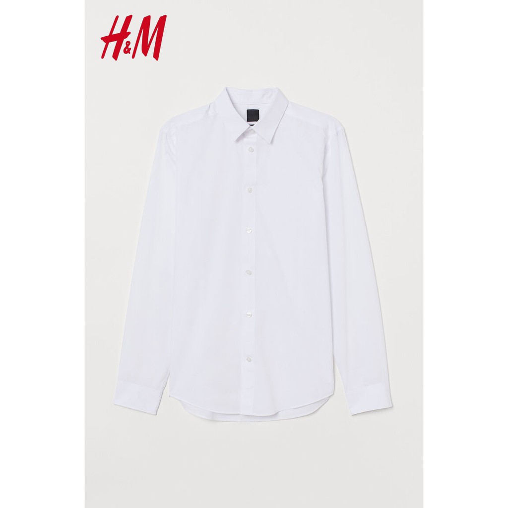 H and m sales easy iron shirt