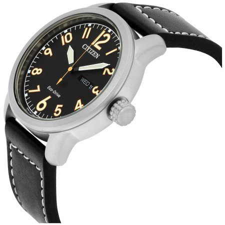 NOT REAL PRICE CITIZEN Eco Drive Chandler Black Dial Men s Leather Watch BM8471 01E Shopee Malaysia