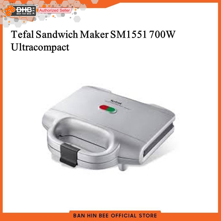 Tefal Sandwich Maker SM1551 700W Shopee Malaysia
