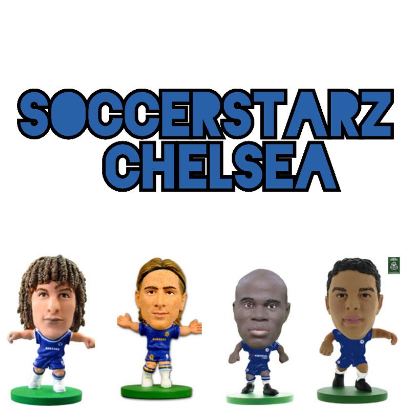 Chelsea F.C SOCCERSTARZ FOOTBALL FIGURE BLISTER ..various