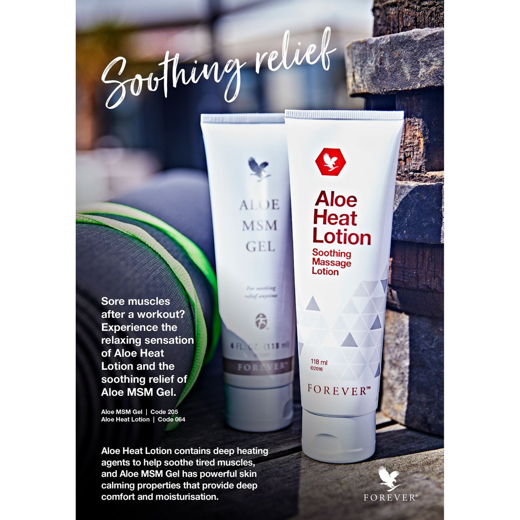 Forever Aloe MSM Gel with FREE GIFT | Shopee Malaysia
