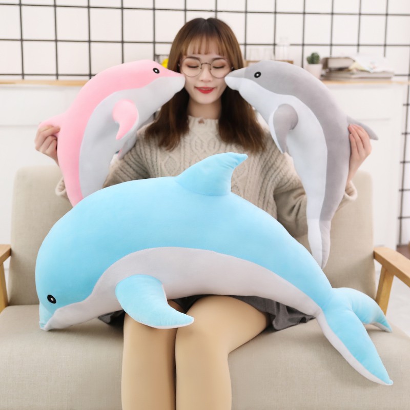 Giant cheap dolphin plush