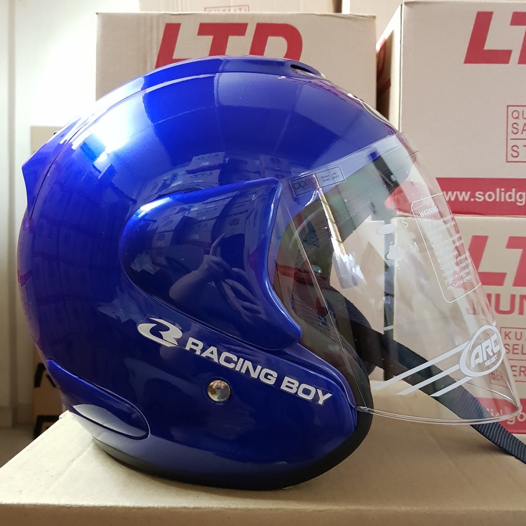 Racing hot sale boy helmet